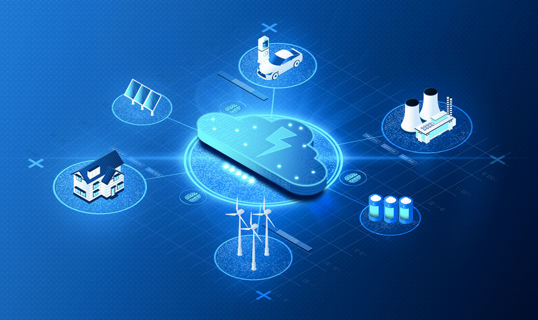 Cloud service illustration